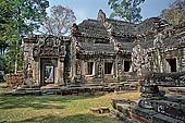 Banteay Kdei temple - east gopura of the third enclosure.